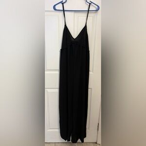 New w/o tags Elegant Black Maxi wide leg pants